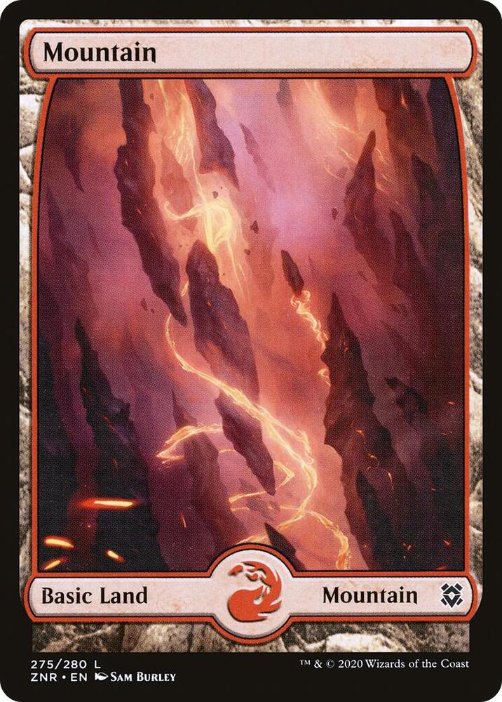 Mountain 275/280 (Zendikar Rising)  - Full Art | Good Games Modbury
