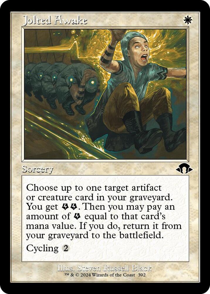 Jolted Awake 392/319 (Modern Horizons 3)  - Retro | Good Games Modbury