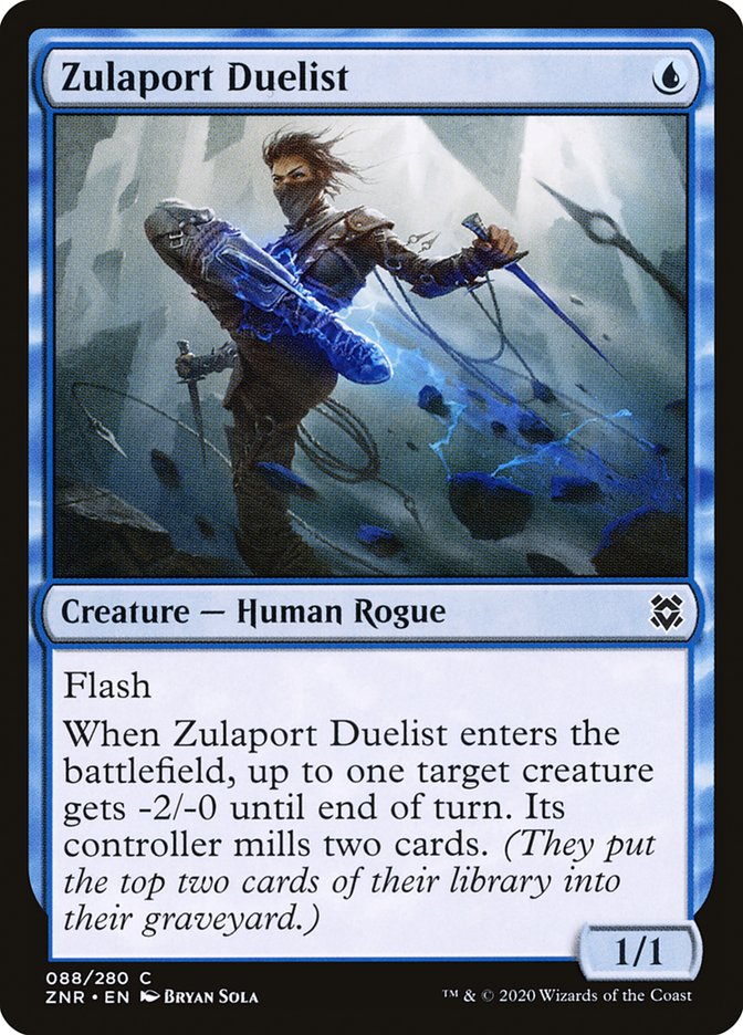 Zulaport Duelist [Zendikar Rising] | Good Games Modbury