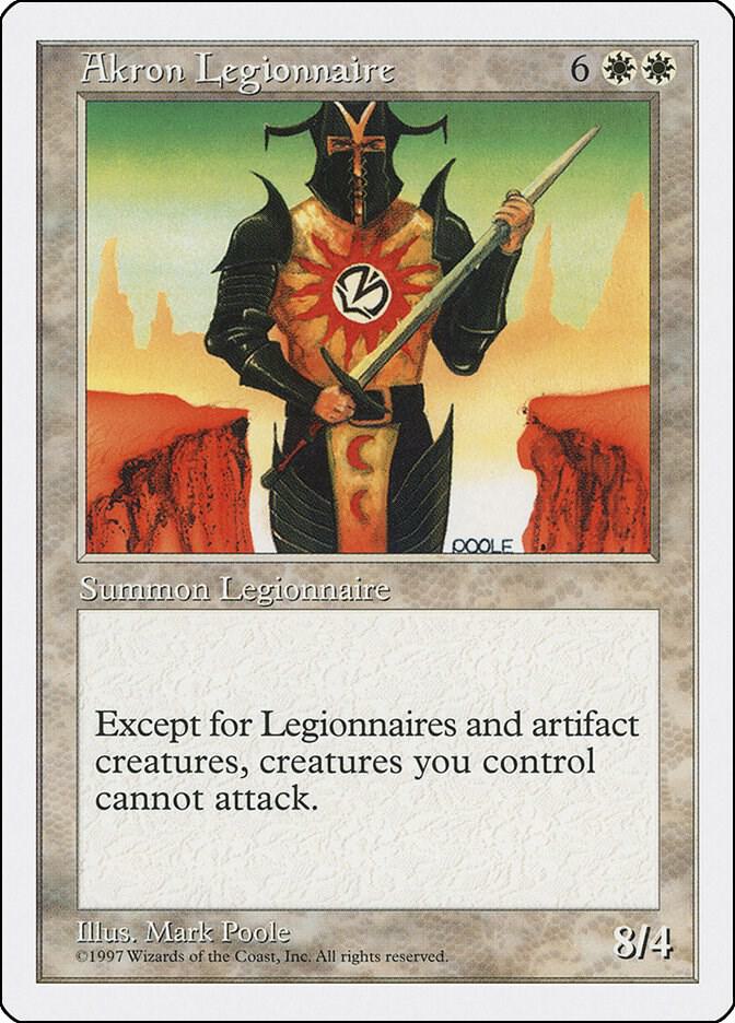 Akron Legionnaire 2/455 (Fifth Edition)  | Good Games Modbury