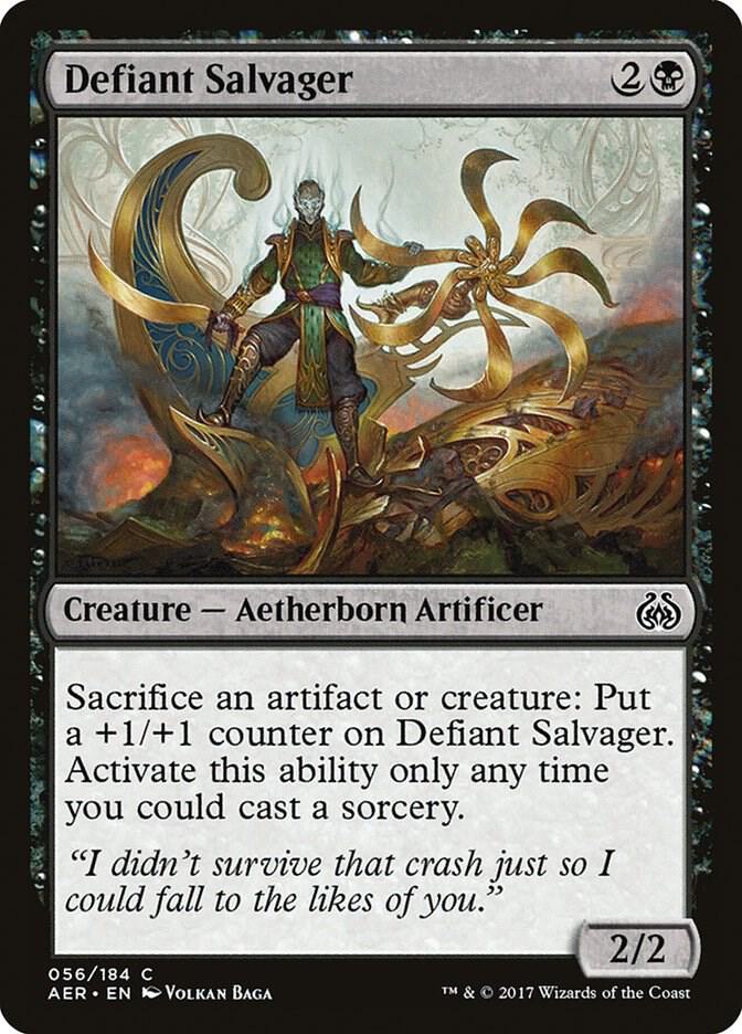 Defiant Salvager 56/184 (Aether Revolt)  - Foil | Good Games Modbury