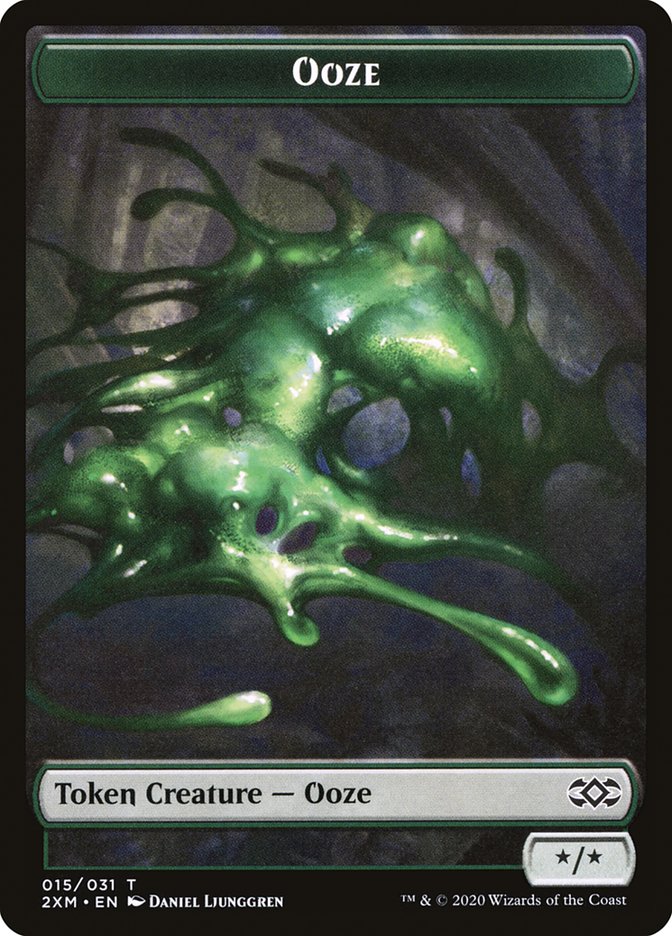Ooze Token [Double Masters Tokens] | Good Games Modbury