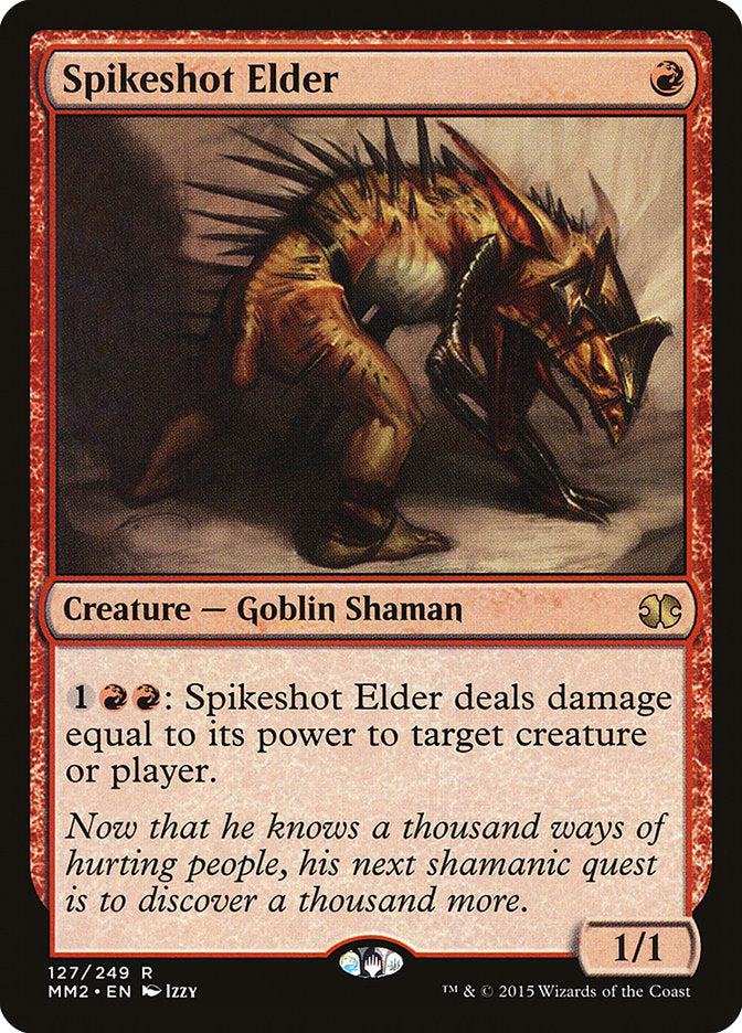 Spikeshot Elder 127/249 (Modern Masters 2015)  - Foil | Good Games Modbury