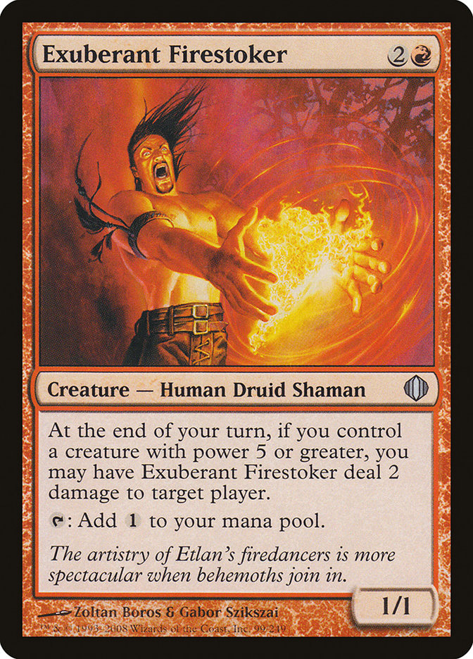 Exuberant Firestoker [Shards of Alara] | Good Games Modbury