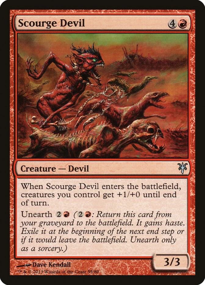 Scourge Devil 55/80 (Duel Decks: Sorin vs. Tibalt)  | Good Games Modbury