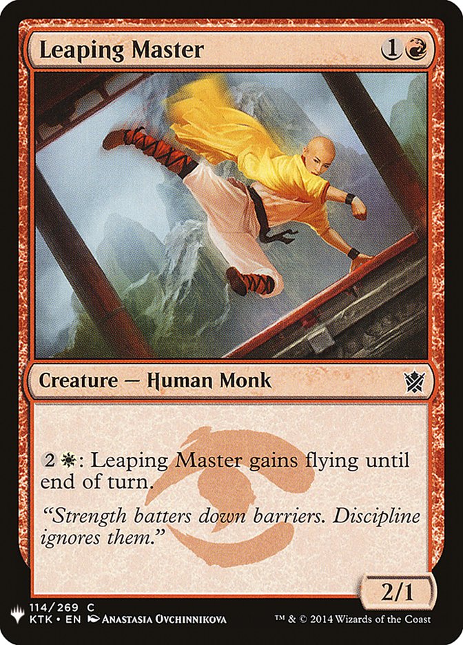 Leaping Master [Mystery Booster] | Good Games Modbury