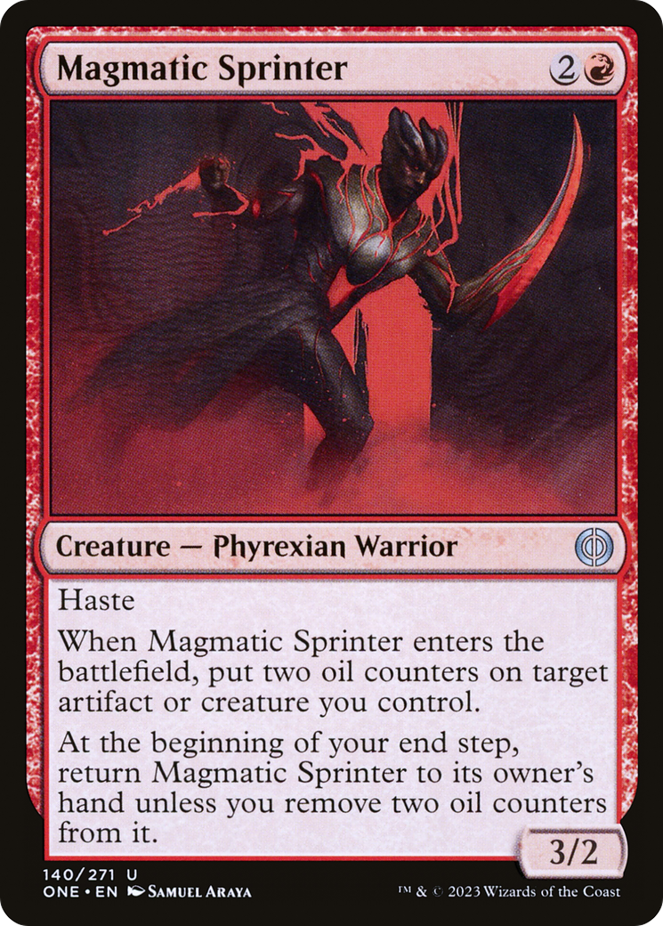 Magmatic Sprinter [Phyrexia: All Will Be One] | Good Games Modbury