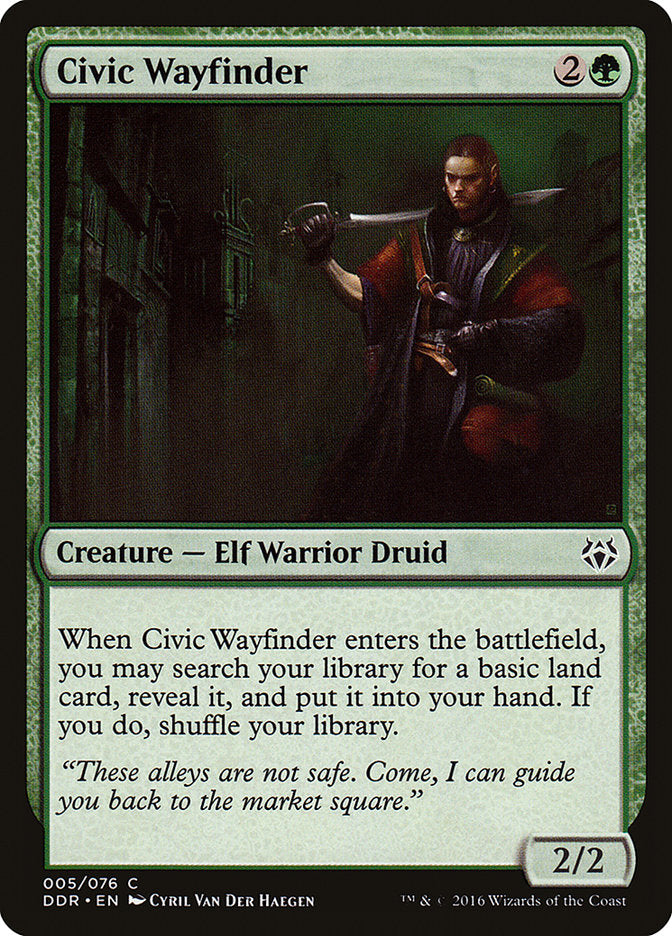 Civic Wayfinder 5/76 (Duel Decks: Nissa vs. Ob Nixilis)  | Good Games Modbury