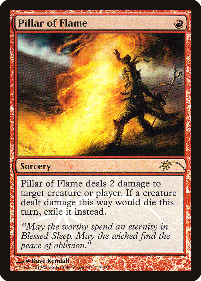 Pillar of Flame [Friday Night Magic 2012] | Good Games Modbury