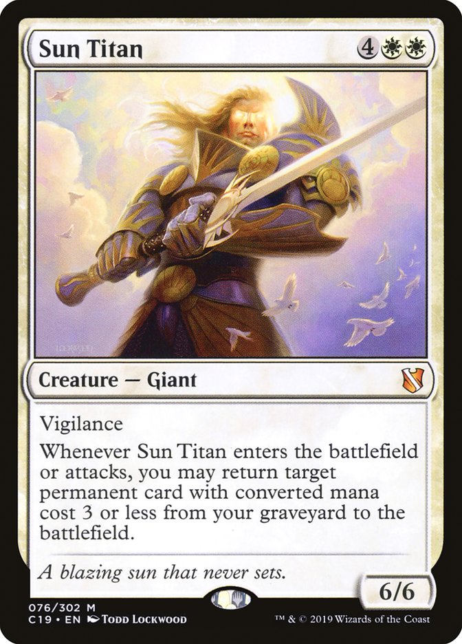 Sun Titan [Commander 2019] | Good Games Modbury