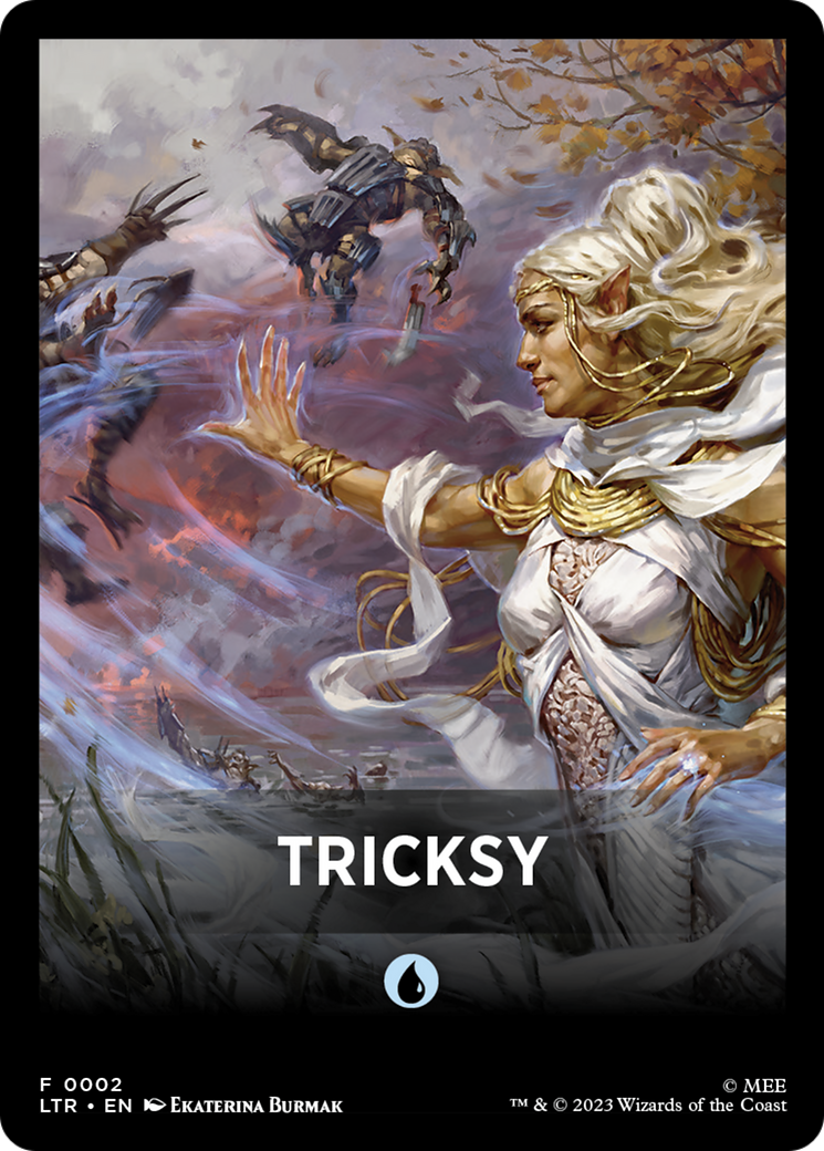 Tricksy Theme Card [The Lord of the Rings: Tales of Middle-Earth Tokens] | Good Games Modbury