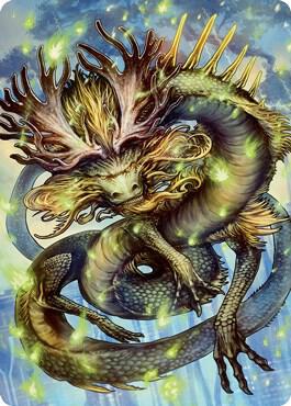 Kura the Boundless Sky Art Card 66 (Art Series: Kamigawa: Neon Dynasty)  | Good Games Modbury