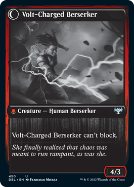 Voltaic Visionary // Volt-Charged Berserker [Innistrad: Double Feature] | Good Games Modbury