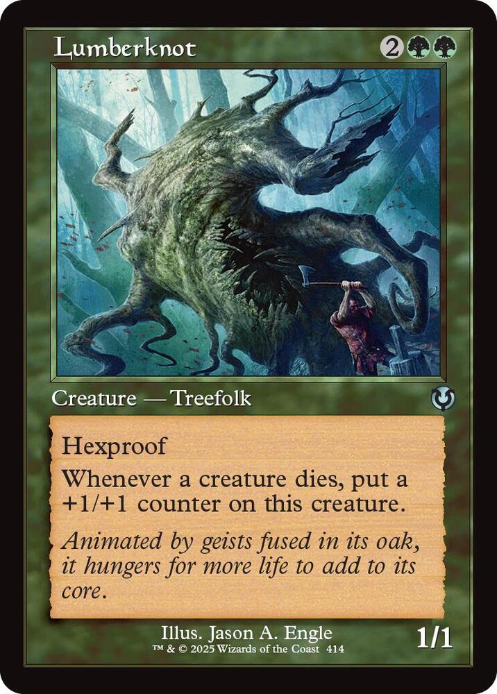 Lumberknot 414/287 (Innistrad Remastered)  - Retro Foil | Good Games Modbury