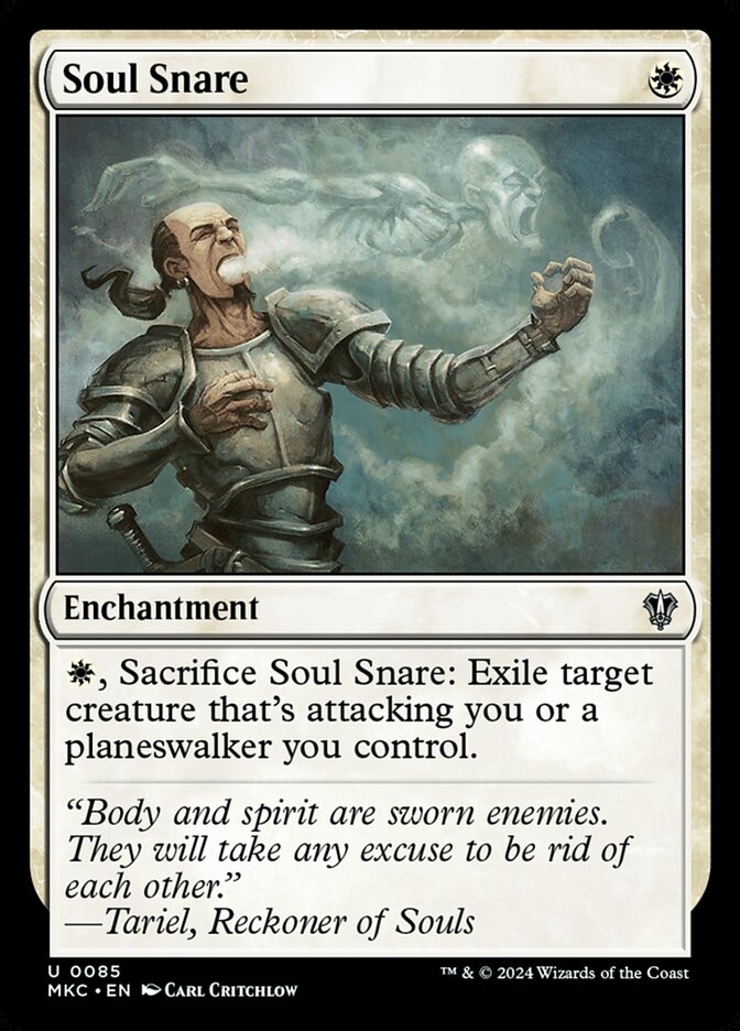 Soul Snare 85/311 (Commander: Murders at Karlov Manor)  | Good Games Modbury