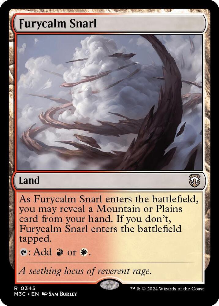 Furycalm Snarl 345/411 (Commander: Modern Horizons 3)  - Ripple Foil | Good Games Modbury