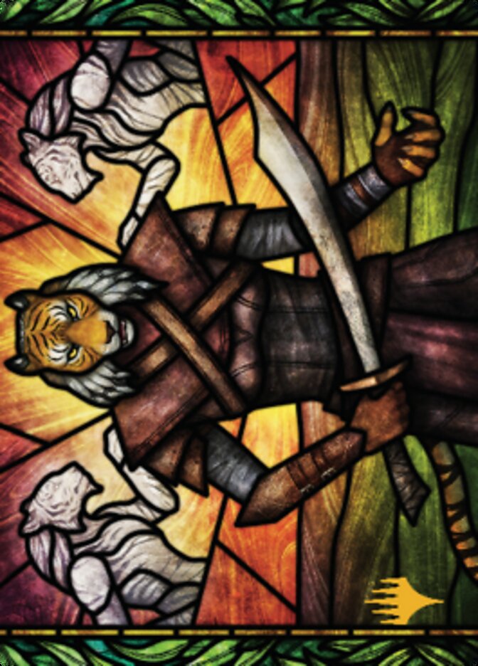 Zar Ojanen, Scion of Efrava Art Card (Gold-Stamped Signature) [Dominaria United Art Series] | Good Games Modbury