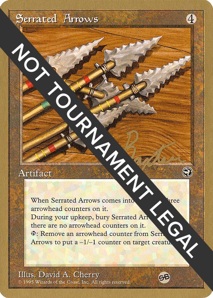 Serrated Arrows 1996 George Baxter HML SB gb110sb/308 (World Championship Decks)  | Good Games Modbury