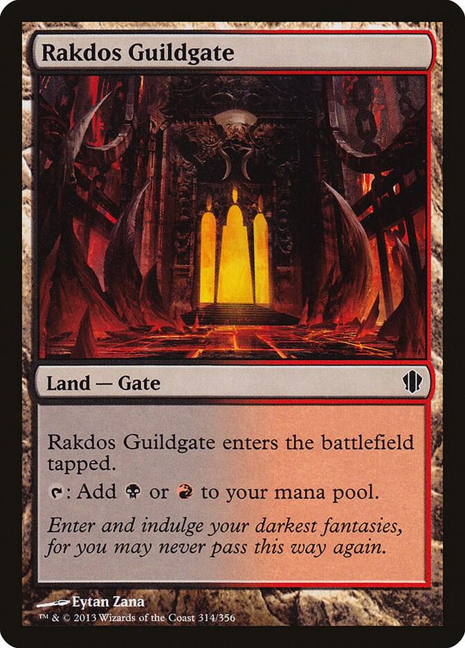 Rakdos Guildgate 314/356 (Commander 2013)  | Good Games Modbury