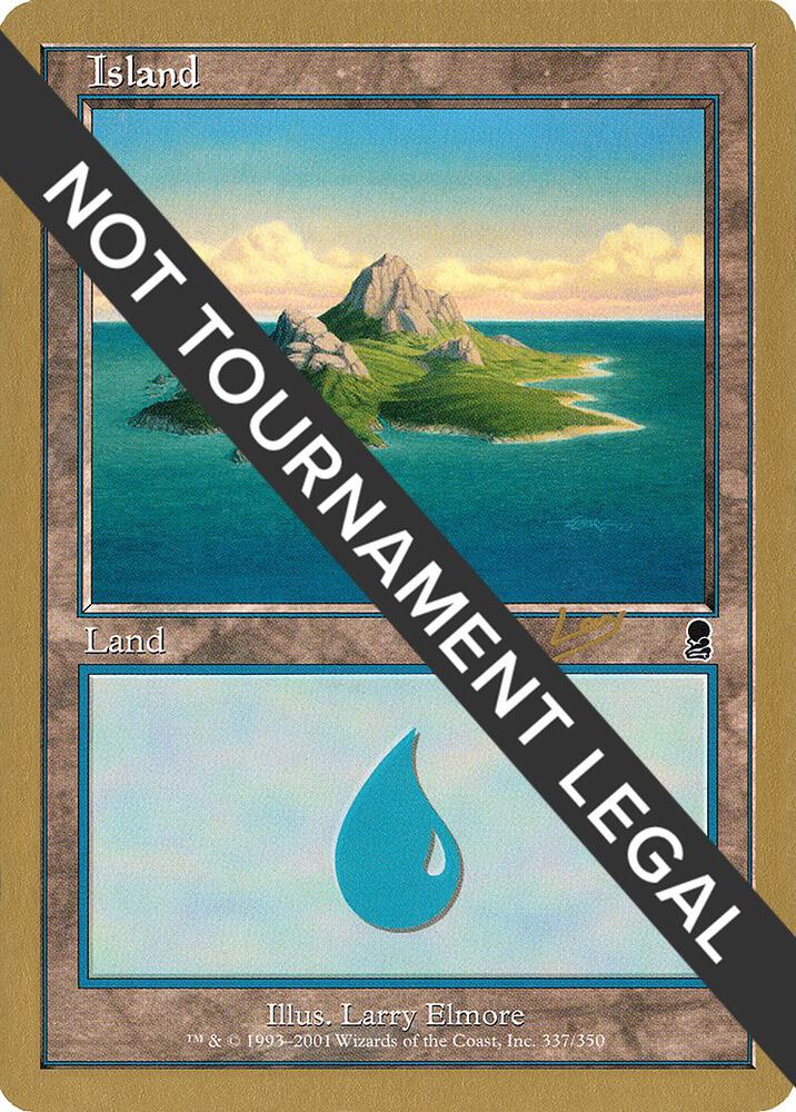 Island 337 2002 Raphael Levy ODY rl337b/153 (World Championship Decks)  | Good Games Modbury