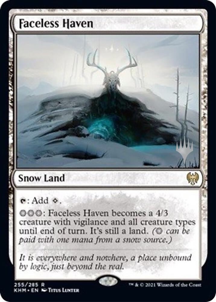 Faceless Haven 255 (Promo Pack: Kaldheim)  - Foil | Good Games Modbury