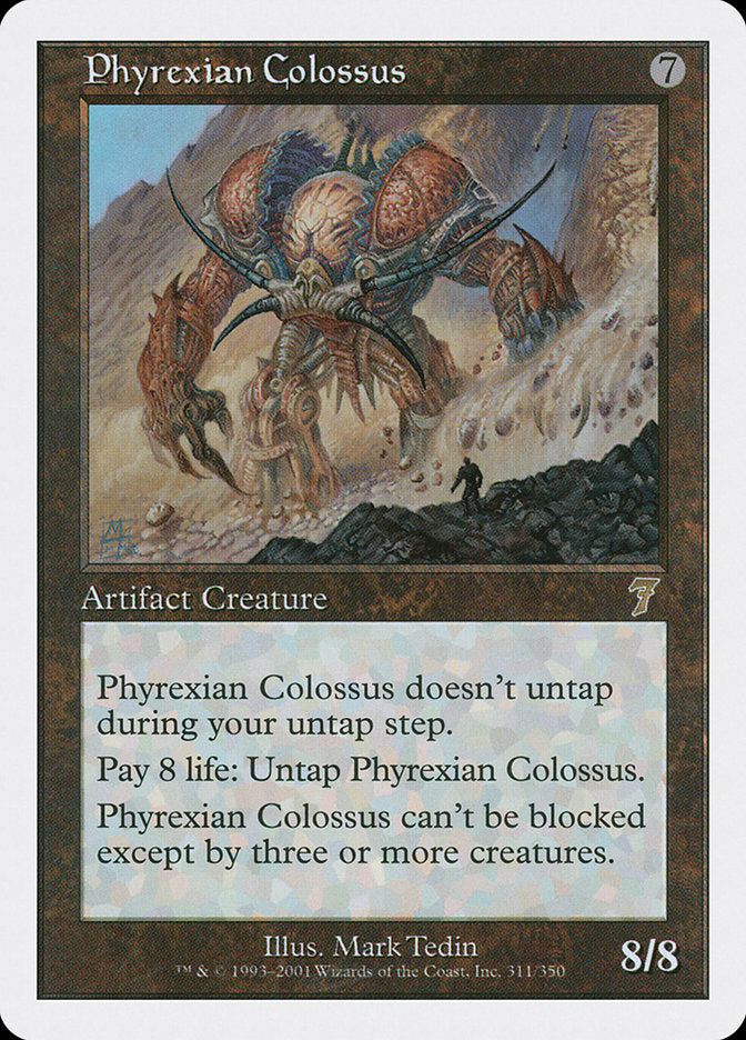 Phyrexian Colossus [Seventh Edition] | Good Games Modbury