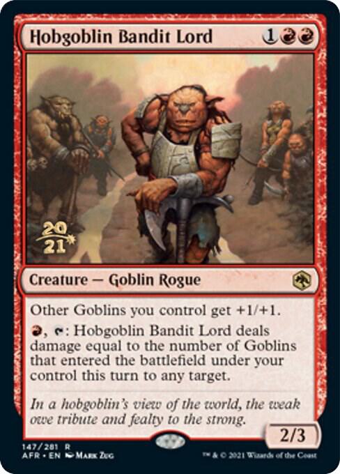 Hobgoblin Bandit Lord 147s/241 (Prerelease Cards)  - Foil | Good Games Modbury