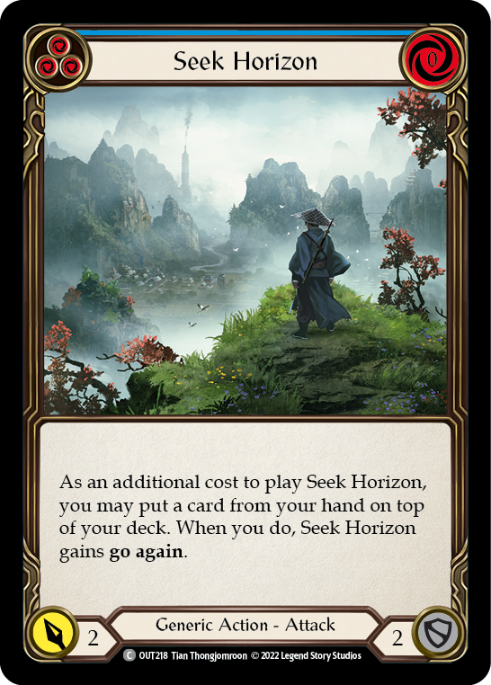 Seek Horizon (Blue) [OUT218] (Outsiders) | Good Games Modbury