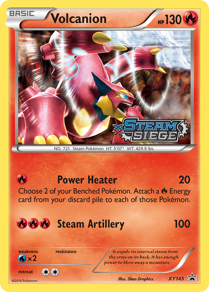 Volcanion (XY145) [XY: Black Star Promos] | Good Games Modbury