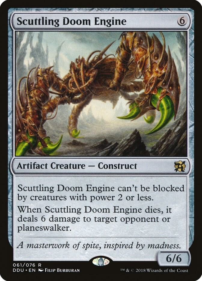Scuttling Doom Engine 61/76 (Duel Decks: Elves vs. Inventors)  | Good Games Modbury