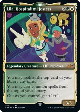 Lila Hospitality Hostess Showcase 262/244 (Unfinity)  - Foil | Good Games Modbury