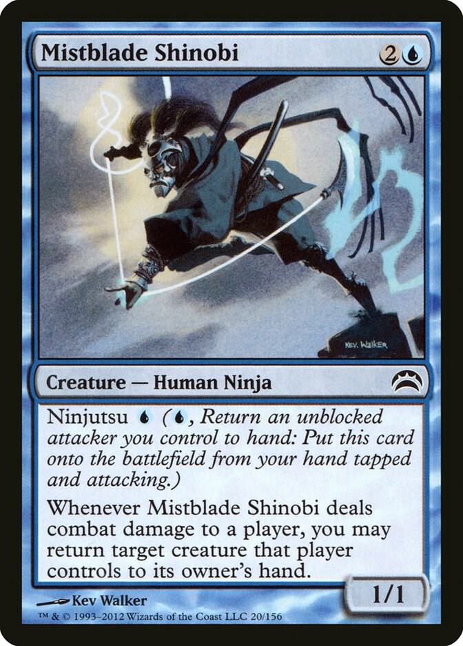 Mistblade Shinobi 20/156 (Planechase 2012)  | Good Games Modbury