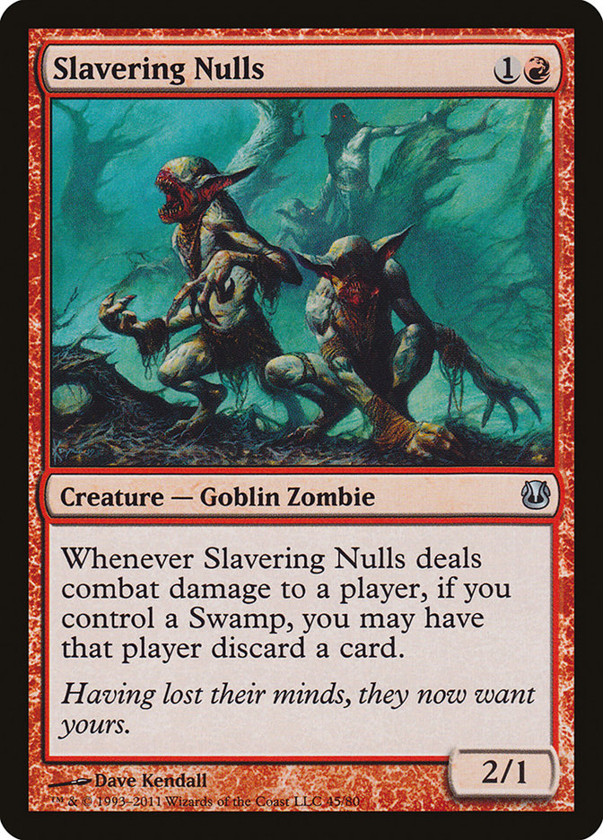 Slavering Nulls 45/80 (Duel Decks: Ajani vs. Nicol Bolas)  | Good Games Modbury