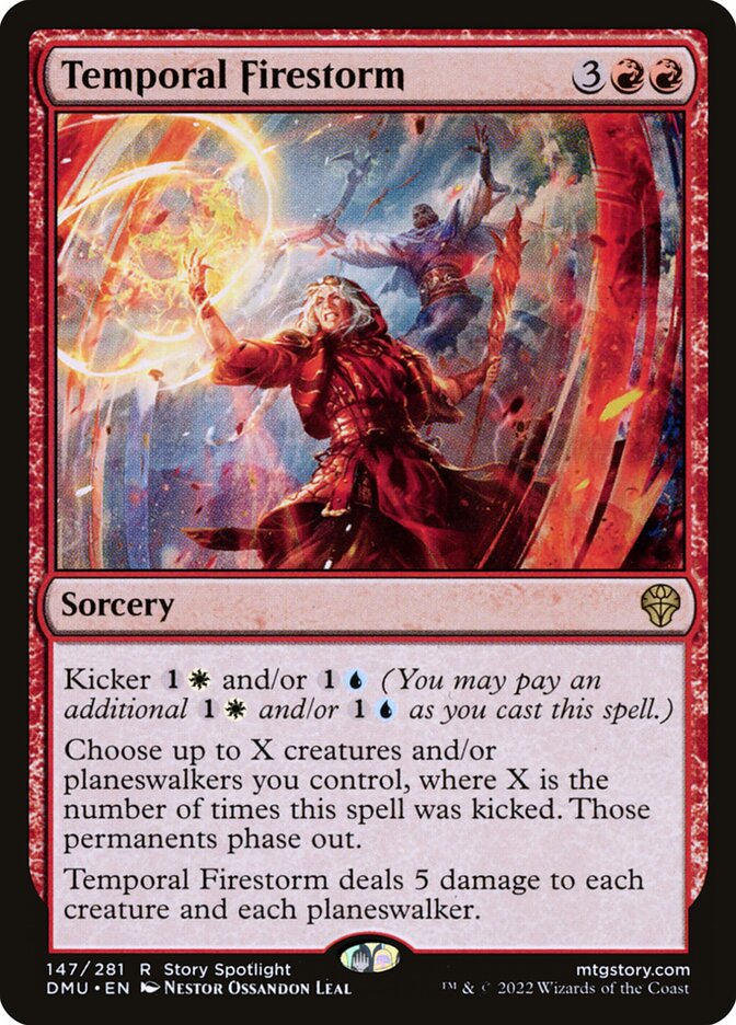 Temporal Firestorm 147/281 (Dominaria United)  - Foil | Good Games Modbury