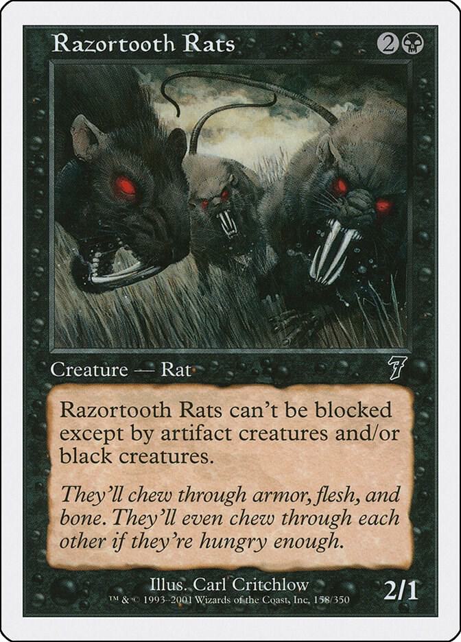 Razortooth Rats 158/350 (7th Edition)  | Good Games Modbury