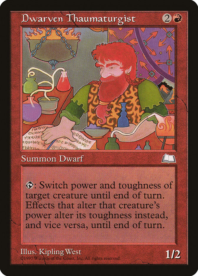 Dwarven Thaumaturgist 98/167 (Weatherlight)  | Good Games Modbury