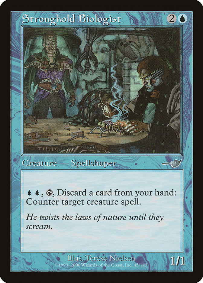 Stronghold Biologist 45/143 (Nemesis)  - Foil | Good Games Modbury