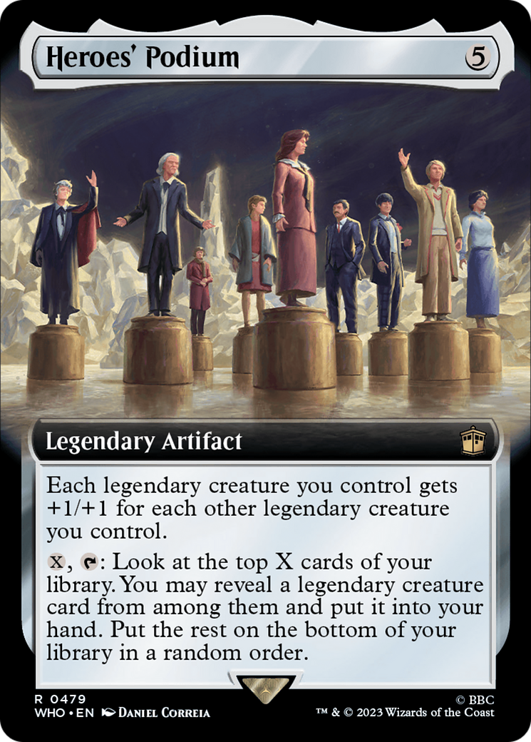 Heroes' Podium (Extended Art) [Doctor Who] | Good Games Modbury