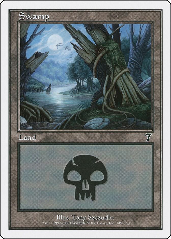 Swamp 349/350 (7th Edition)  | Good Games Modbury