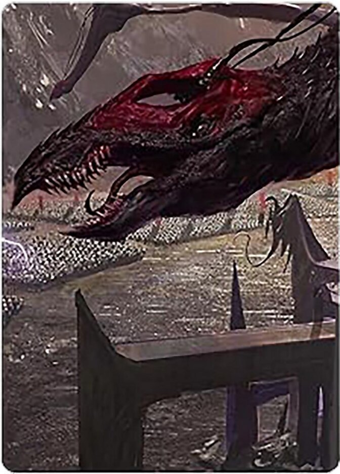 Fell Beast of Mordor // Fell Beast of Mordor 23 (Art Series: Universes Beyond: The Lord of the Rings: Tales of Middle-earth)  | Good Games Modbury