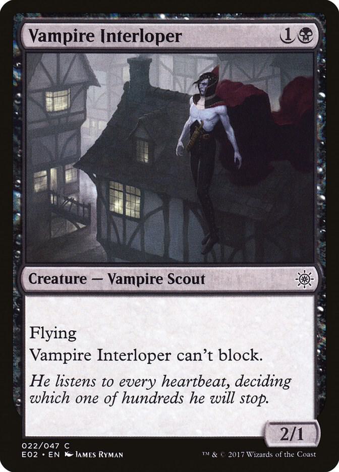 Vampire Interloper 22/47 (Explorers of Ixalan)  | Good Games Modbury