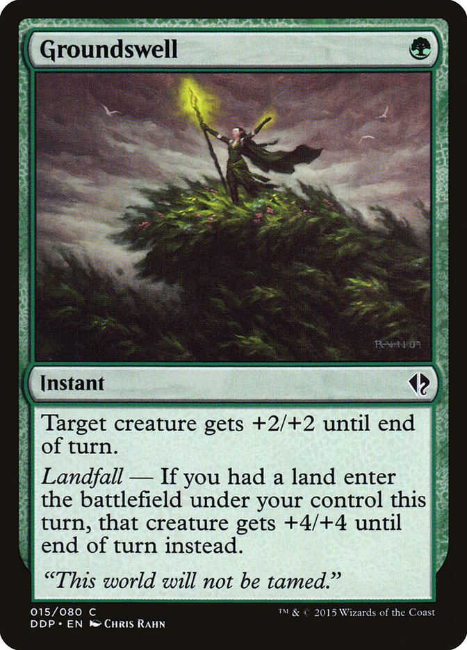 Groundswell 15/80 (Duel Decks: Zendikar vs. Eldrazi)  | Good Games Modbury