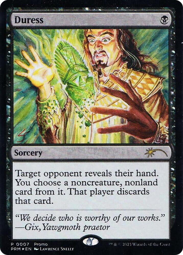 Duress Graphic Novel Insert 7 (Media Promos)  - Foil | Good Games Modbury