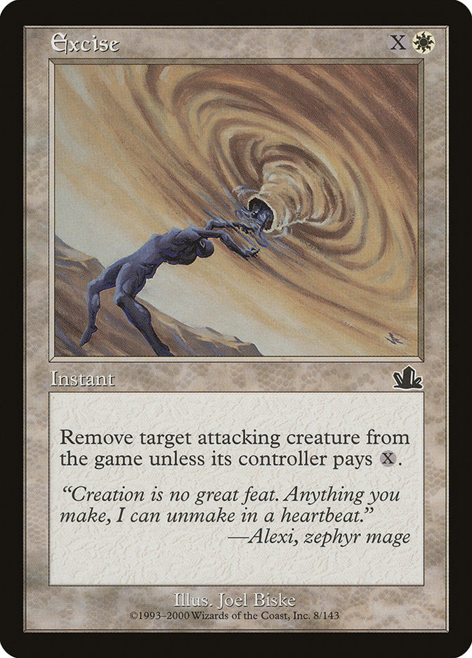 Excise 8/143 (Prophecy)  - Foil | Good Games Modbury