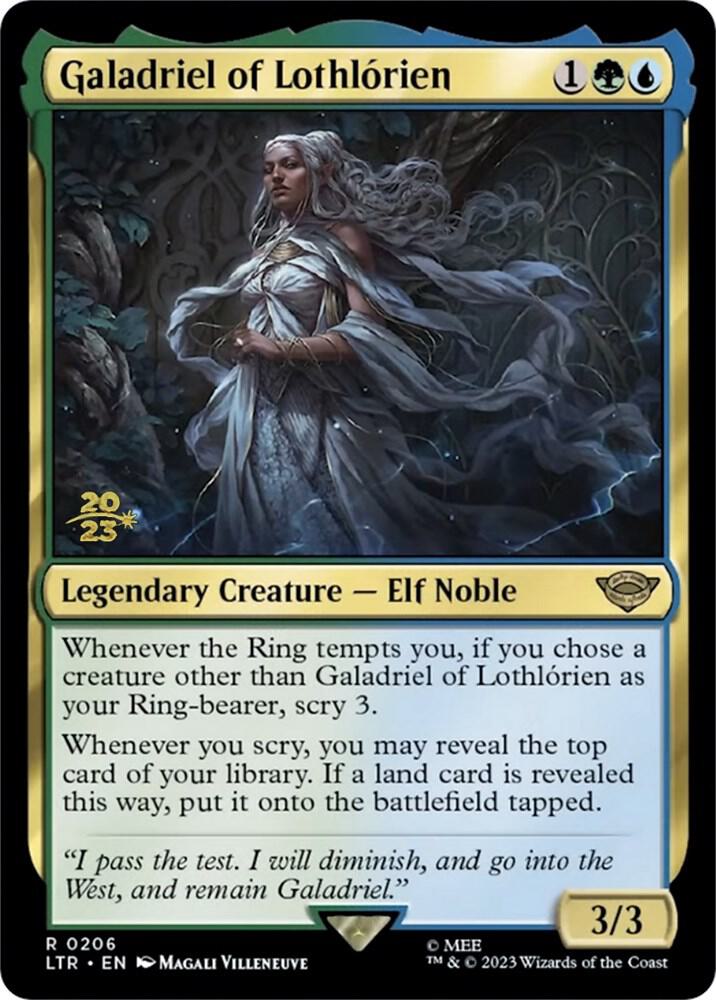 Galadriel of Lothlorien 206s/86 (Prerelease Cards)  - Foil | Good Games Modbury