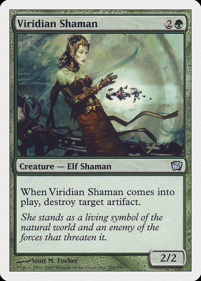 Viridian Shaman [Ninth Edition] | Good Games Modbury