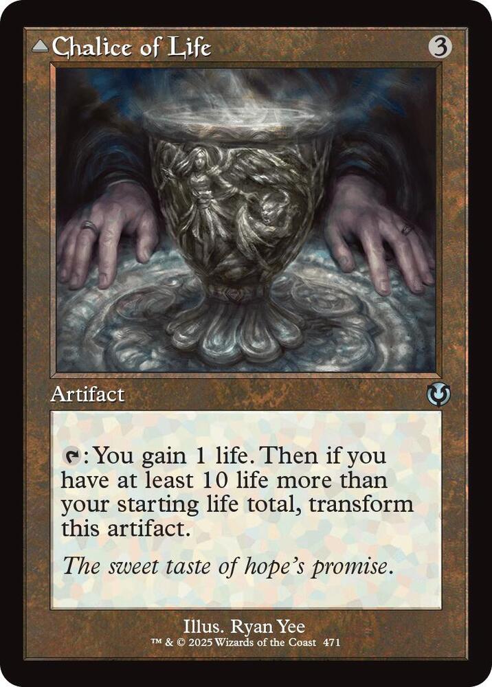 Chalice of Life // Chalice of Death 471 (Innistrad Remastered)  - Retro Foil | Good Games Modbury