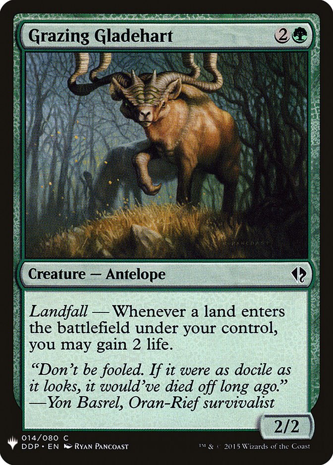 Grazing Gladehart [Mystery Booster] | Good Games Modbury