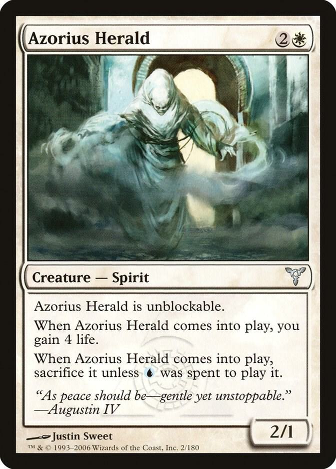 Azorius Herald 2/180 (Dissension)  | Good Games Modbury