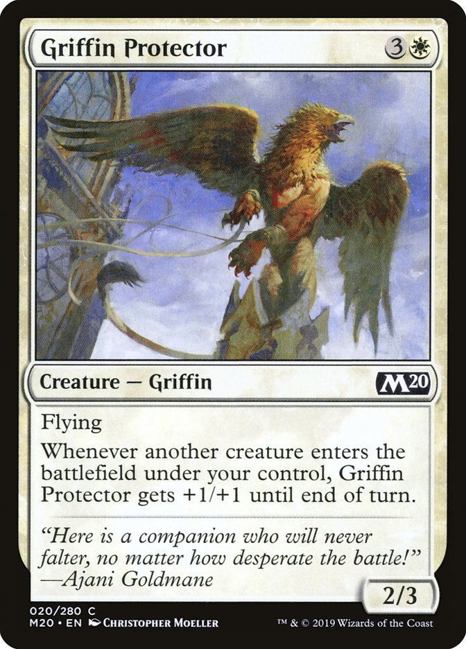 Griffin Protector [Core Set 2020] | Good Games Modbury